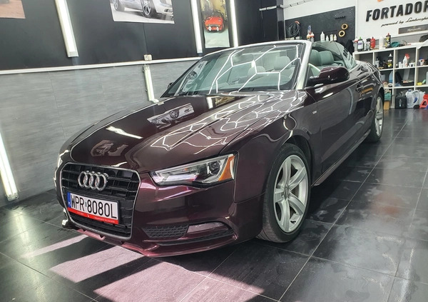 Audi A5 cena 72600 przebieg: 148000, rok produkcji 2015 z Piastów małe 106